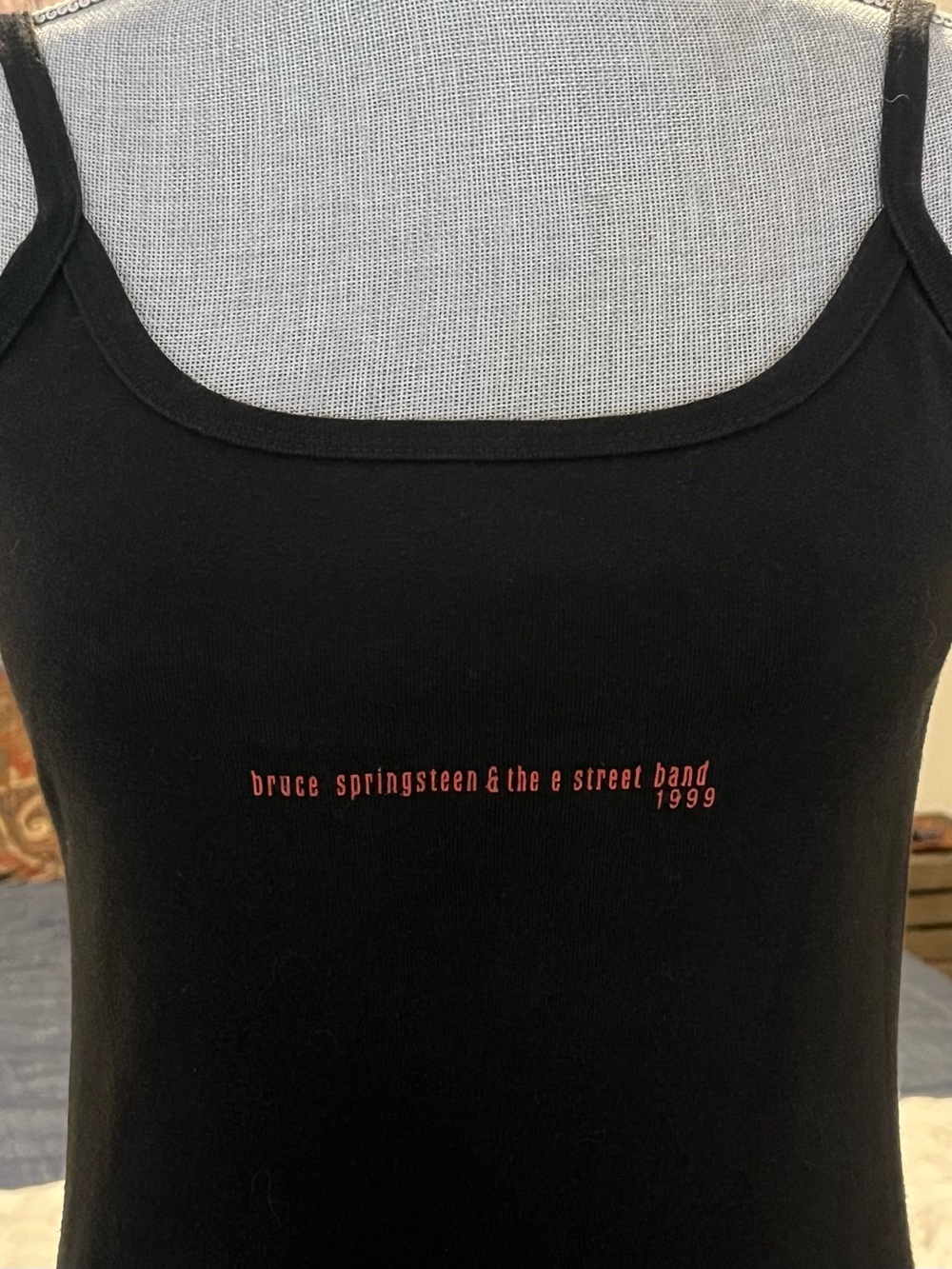 1999 Bruce Springsteen E Street Band Reunion Tour Cami Tank Gaziani Rare Vintage